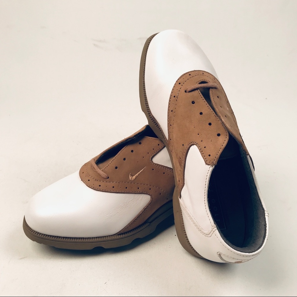 Nike Golf Metal Cleats Oxfords Leather & Suede